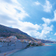 City Coast With Sea and Clouds - VideoHive Item for Sale