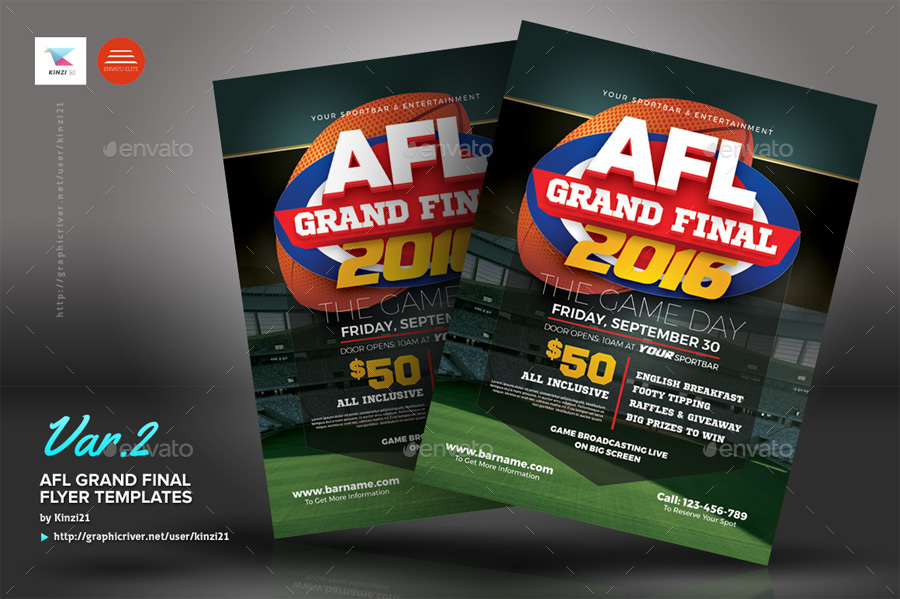 giveaway flyer template