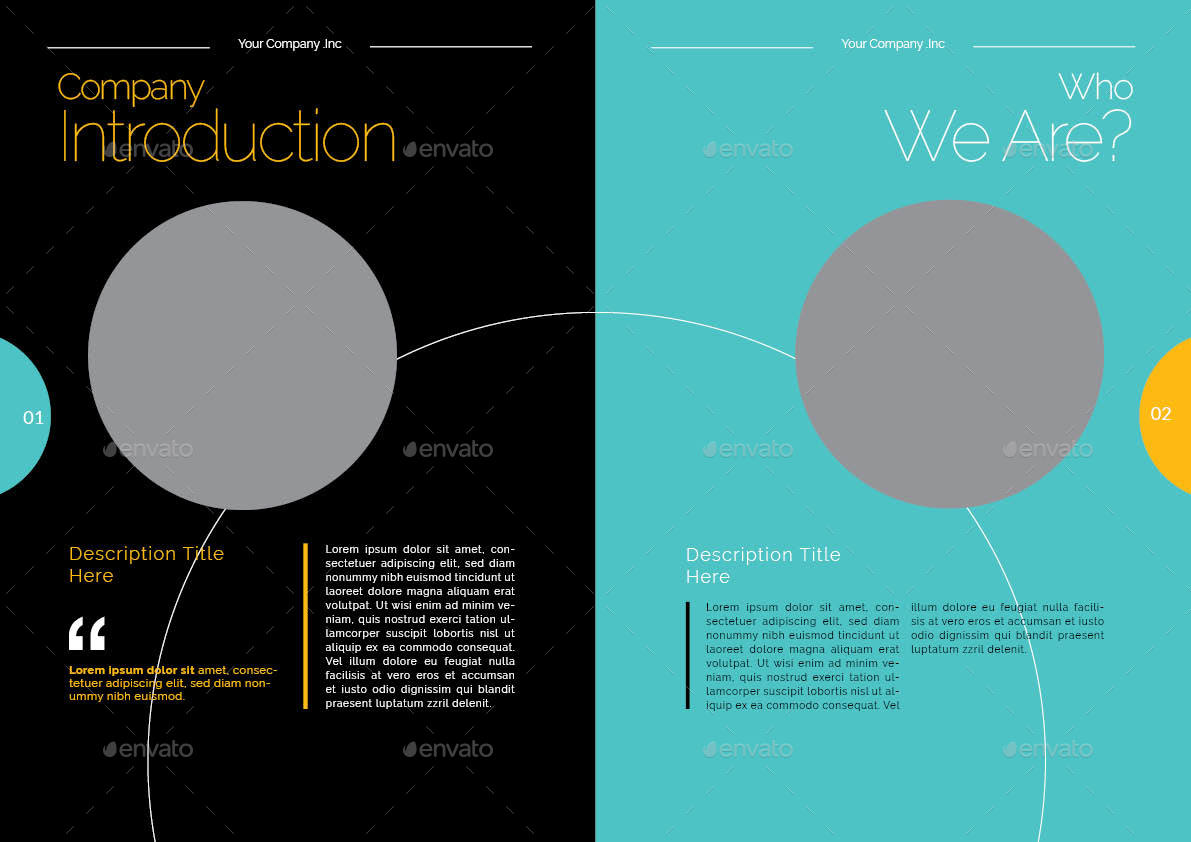 Company Profile, Print Templates | GraphicRiver