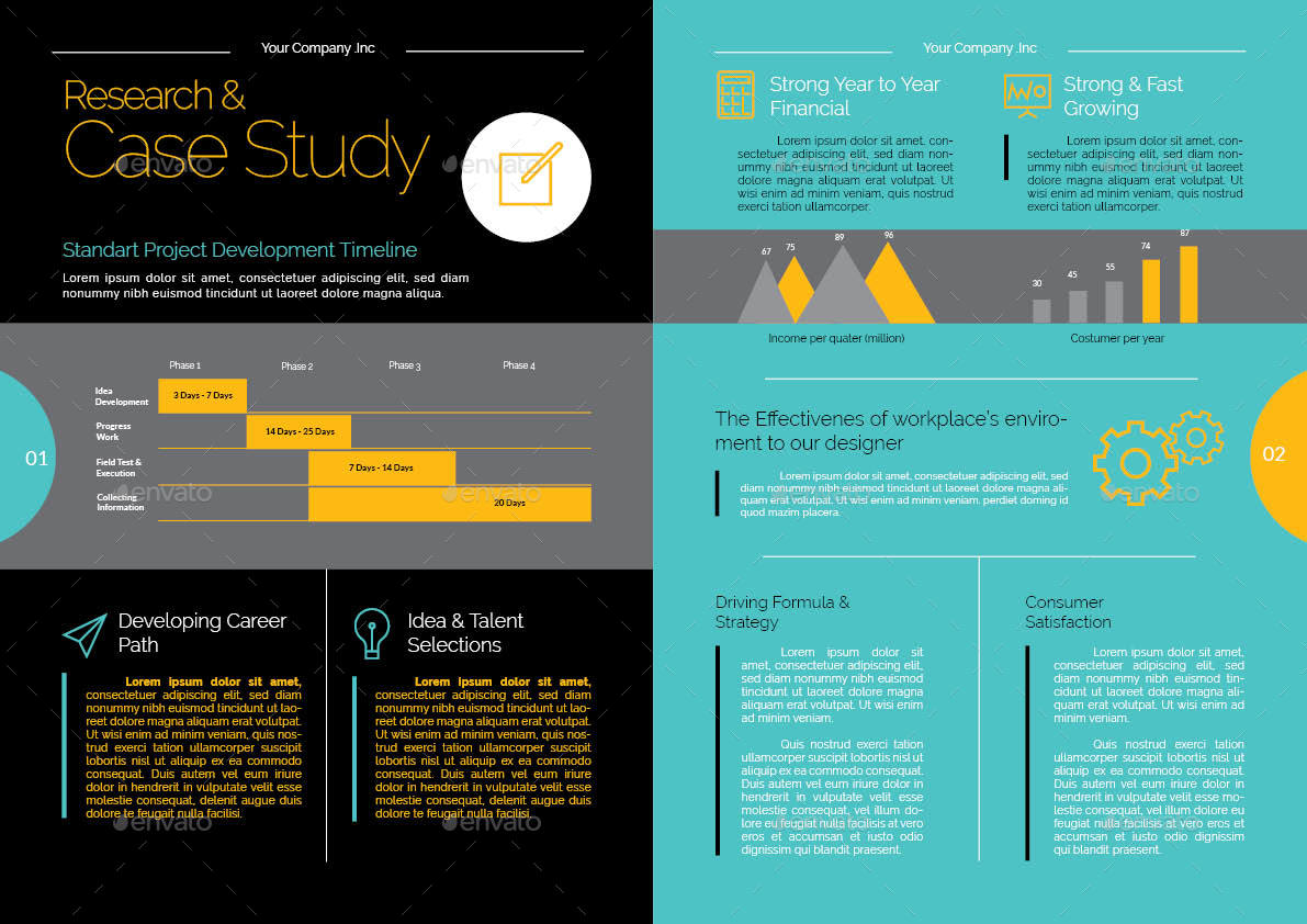 Company Profile, Print Templates | GraphicRiver