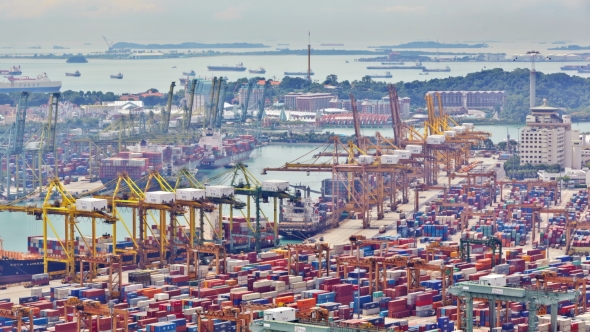 The Port Of Singapore