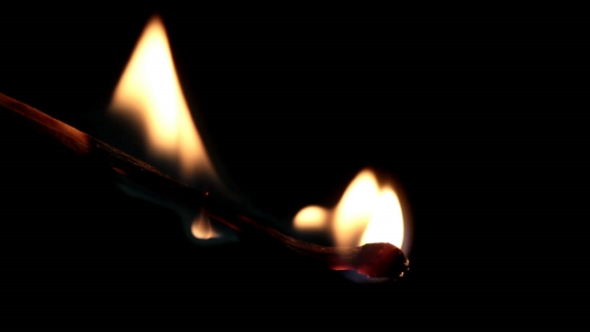  Of Burning Matchstick