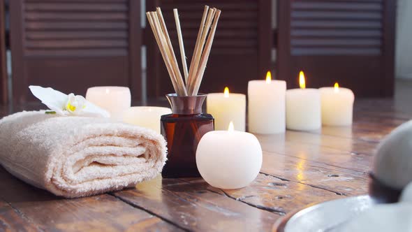 Spa background. Massage, oriental therapy, wellbeing and meditation concept. alt