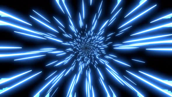 Hyperspace tunnel and big data transmission. Journey through outer space alt