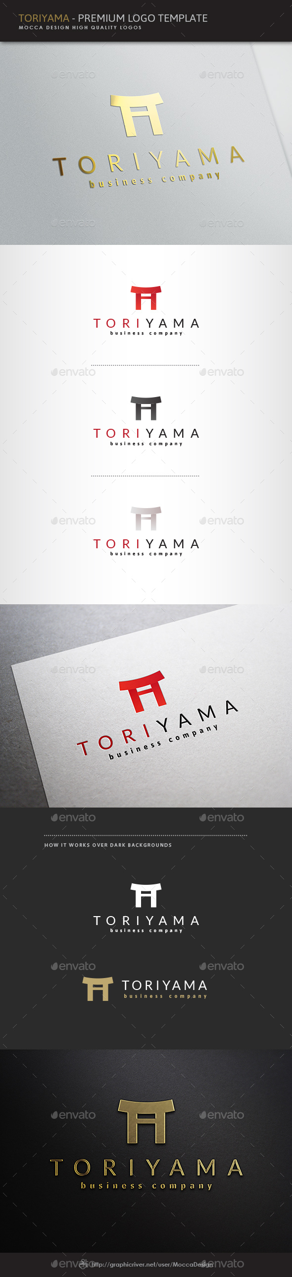 Toriyama Logo - Buildings Logo Templates
