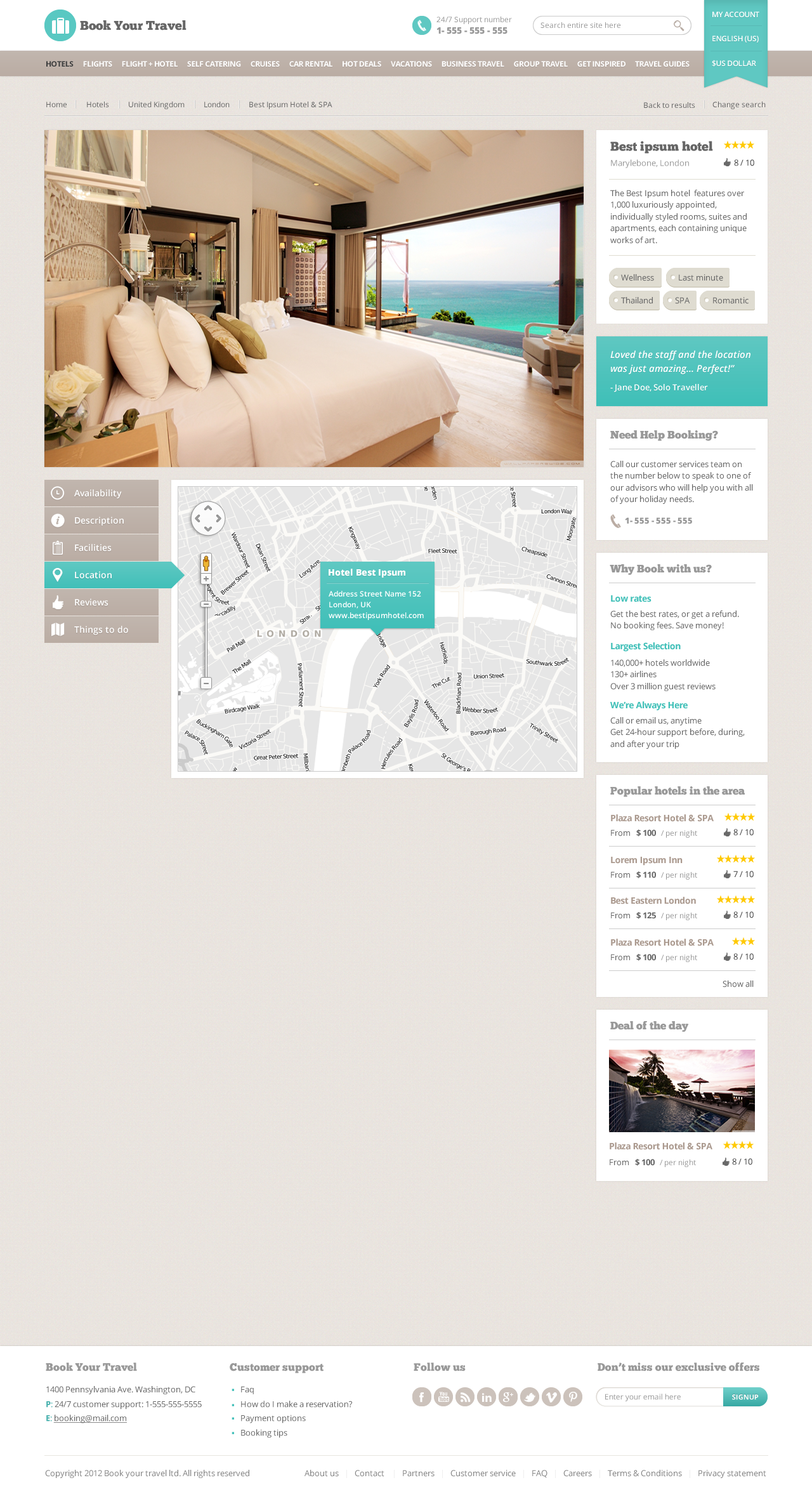 Book Your Travel Online Booking Template by themeenergy ThemeForest