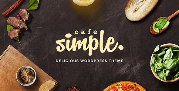 Cafe and Restaurant WordPress Theme - SimpleCafe - Restaurants & Cafes Entertainment