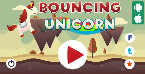 Bouncing Unicorn - CodeCanyon 17650691
