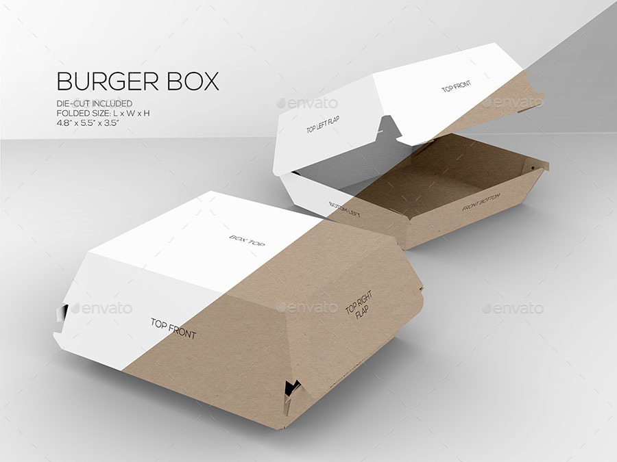 Download Fast Food Boxes Vol.1:Take Out Packaging Mock Ups by ...