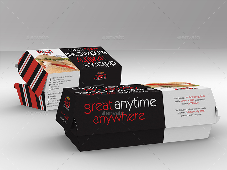 Download Fast Food Boxes Vol.1:Take Out Packaging Mock Ups by ...