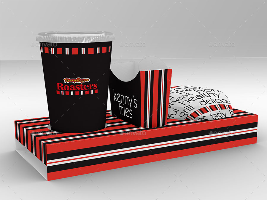 Download Fast Food Boxes Vol.1:Take Out Packaging Mock Ups by ...