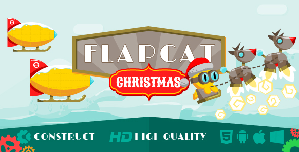 Game FlapCat Christmas - CodeCanyon 9369096