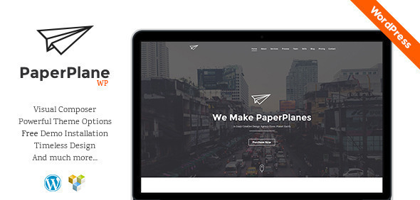 PaperPlane - Creative Business Portfolio