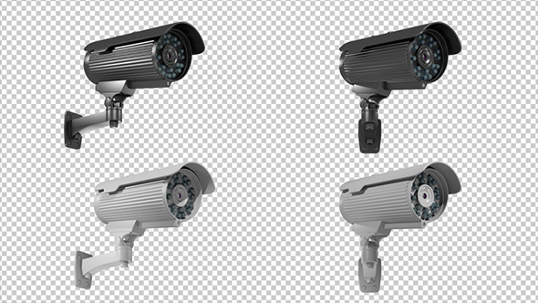Set Of CCTV Security Camera (4-Pack)