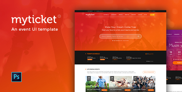 MyTicket - an - ThemeForest 17392789