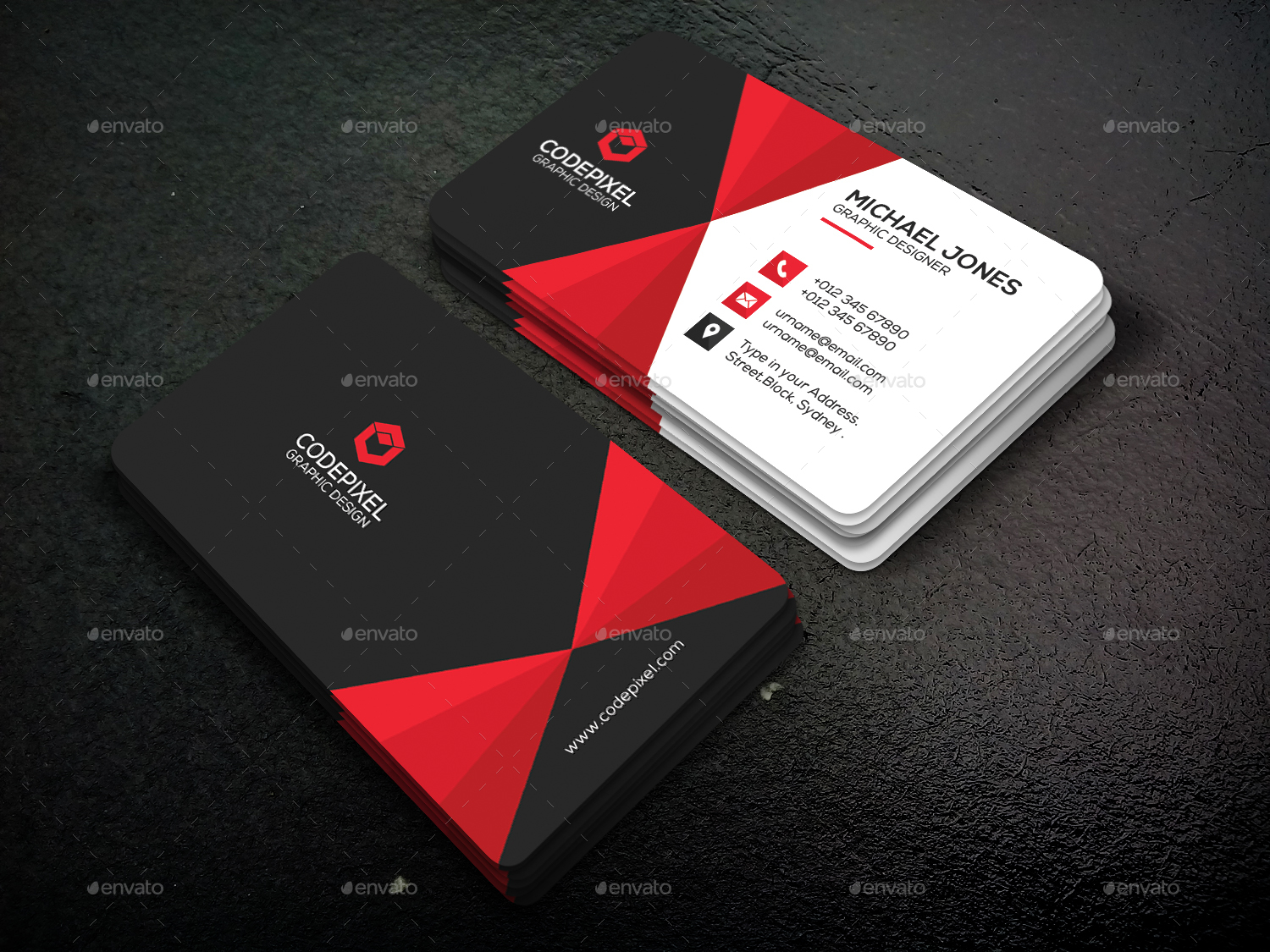 Business Card, Print Templates | GraphicRiver