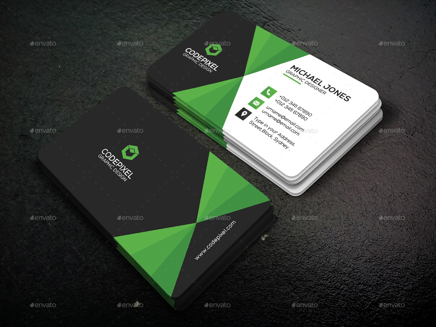 Business Card, Print Templates | GraphicRiver