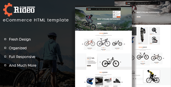 Rideo - Bicycle - ThemeForest 17689785