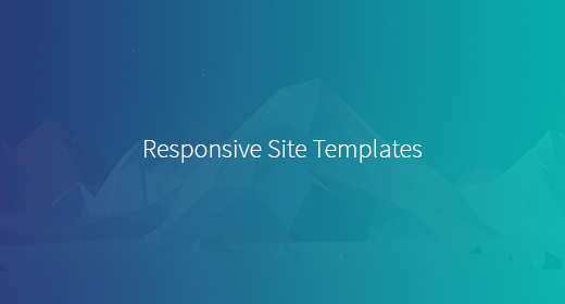 Responsive HTML Templates