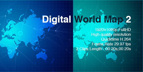 Digital World Map 2 alt