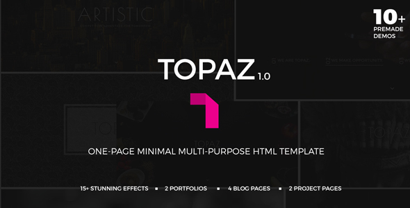Topaz Multi-purpose - ThemeForest 17402693
