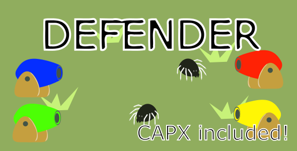 Defender HTML5 Android - CodeCanyon 17706195