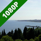 Black Sea Bay with Coastal Town - VideoHive Item for Sale
