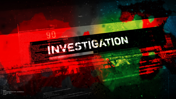 Investigation - VideoHive 17707484