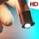 Mini Flash Light With Light On 02700 - VideoHive Item for Sale