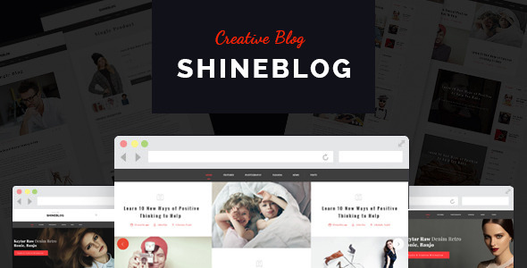 ShineBlog - Bloge-Commerce - ThemeForest 16925763