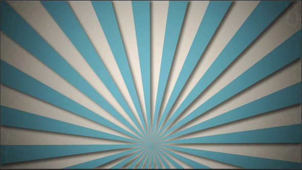 Creative Blue Sunrays Loopable Background