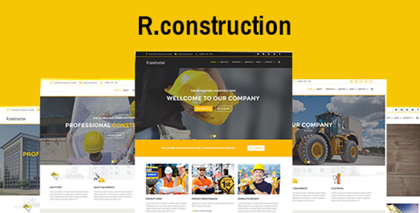 R.construction- Construction HTML - ThemeForest 17316625