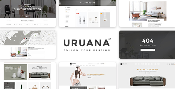 Uruana – Multi Concept eCommerce PSD Template - Retail PSD Templates
