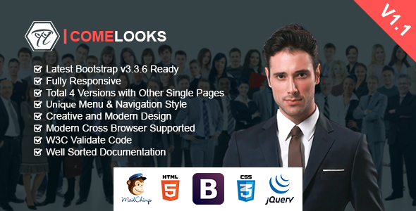 ComeLooks | Multipurpose Business HTML Template