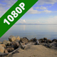 Calm Sea Old Pier Pan Right - VideoHive Item for Sale