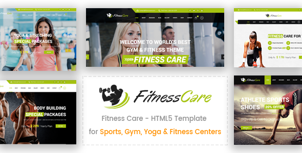 Fitness Care -Gym - ThemeForest 17306240