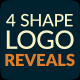 4 Shape Logo Reveals - VideoHive Item for Sale