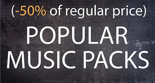 POPULAR MUSIC PACKS