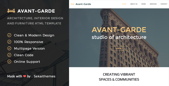 Avant-Garde - Architecture - ThemeForest 17737770