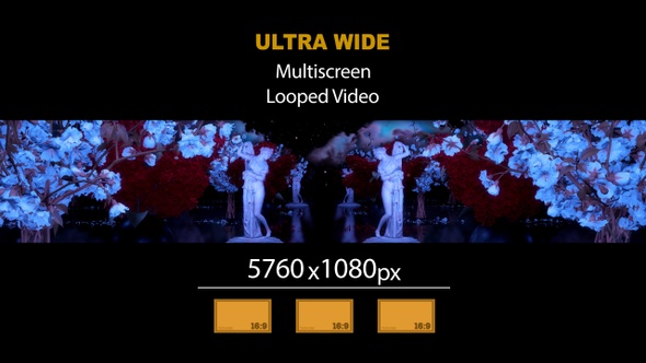 Ultra Wide HD Luxury Magic Garden Hall 02
