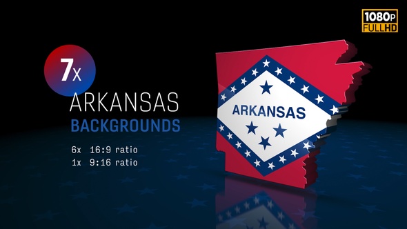 Arkansas State Election Backgrounds HD - 7 Pack