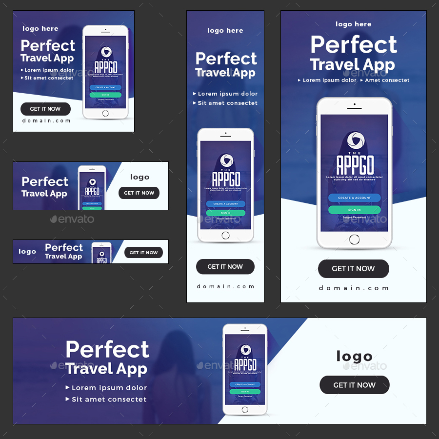 App Store Banners By Hyov Graphicriver