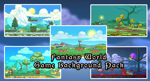 Fantasy World Game Background Pack