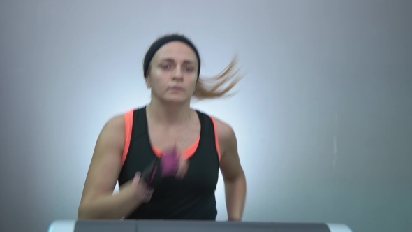 The Girl Has a Treadmill