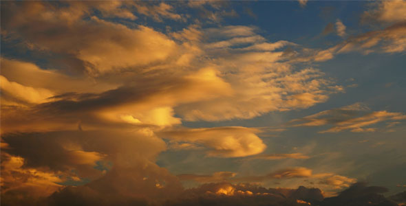 Magic Sunset Clouds