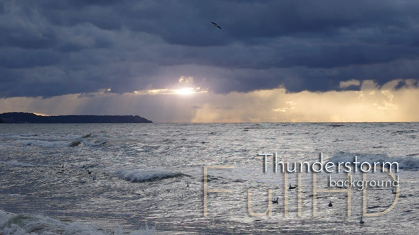 Sea Thunderstorm
