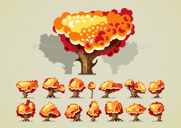 Autumn Trees - Seasons Nature