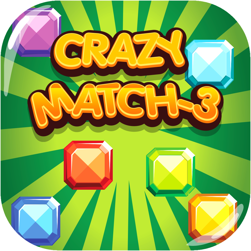 Crazy Match3 - HTML5 Game + Android + AdMob (Construct 3 | Construct 2 |  Capx) by GamesMasters