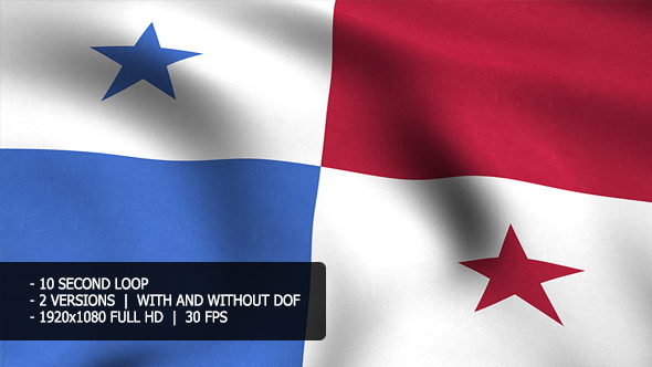 Panama Flag Background alt