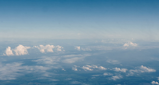 Clouds, sky and airplanes